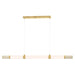 Myhouse Lighting ET2 - E11056-01TVGLD - LED Linear Pendant - Travertine - Travertine / Gold