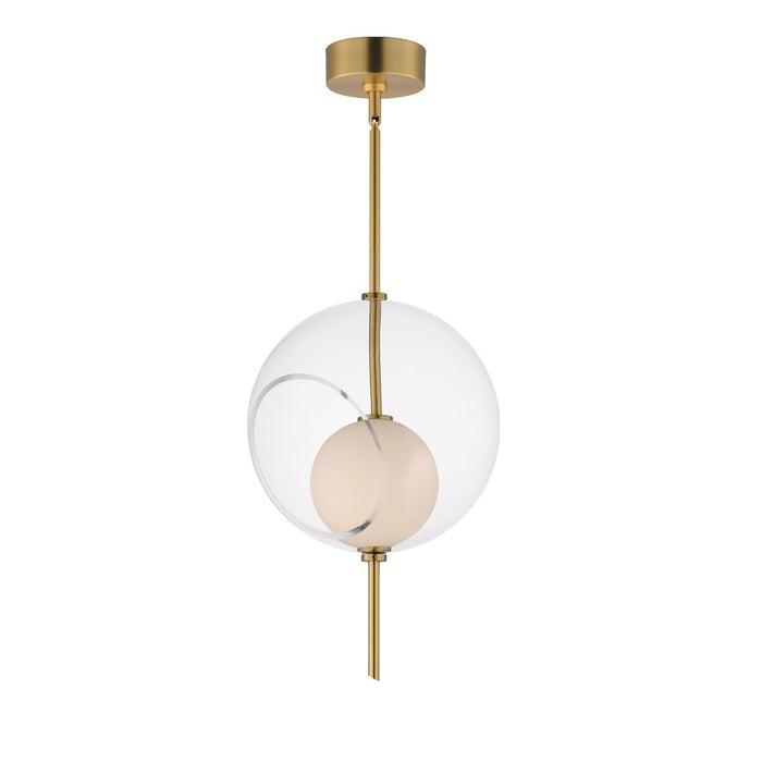 Myhouse Lighting ET2 - E11092-10NAB - LED Pendant - Martini - Natural Aged Brass