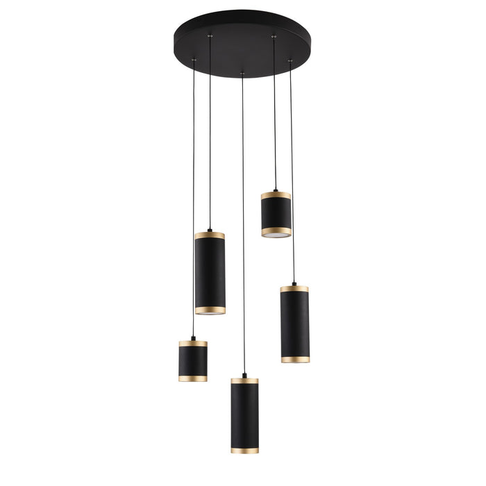 Myhouse Lighting ET2 - E22945-BKGLD - LED Pendant - Cuff - Black / Gold