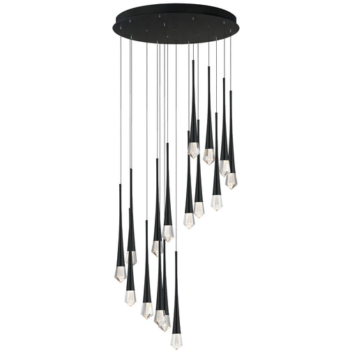 Myhouse Lighting ET2 - E24230-122BK - LED Pendant - Pierce - Black