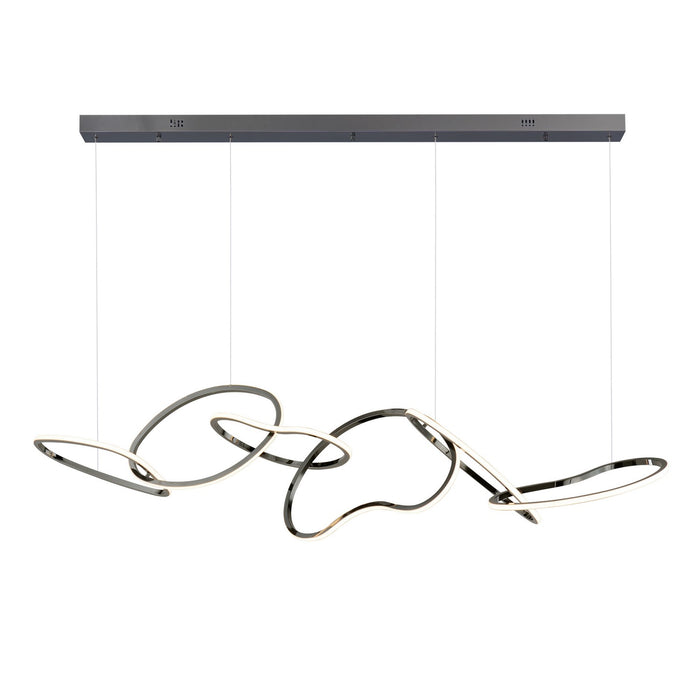 Myhouse Lighting ET2 - E24618-BC - LED Linear Pendant - Unity - Black Chrome