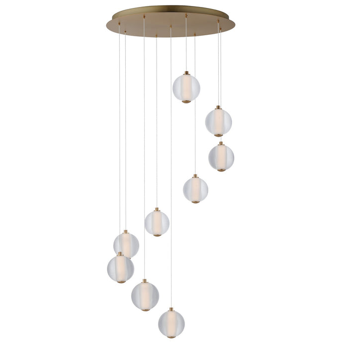 Myhouse Lighting ET2 - E24646-144GLD - LED Pendant - Rhythm - Gold