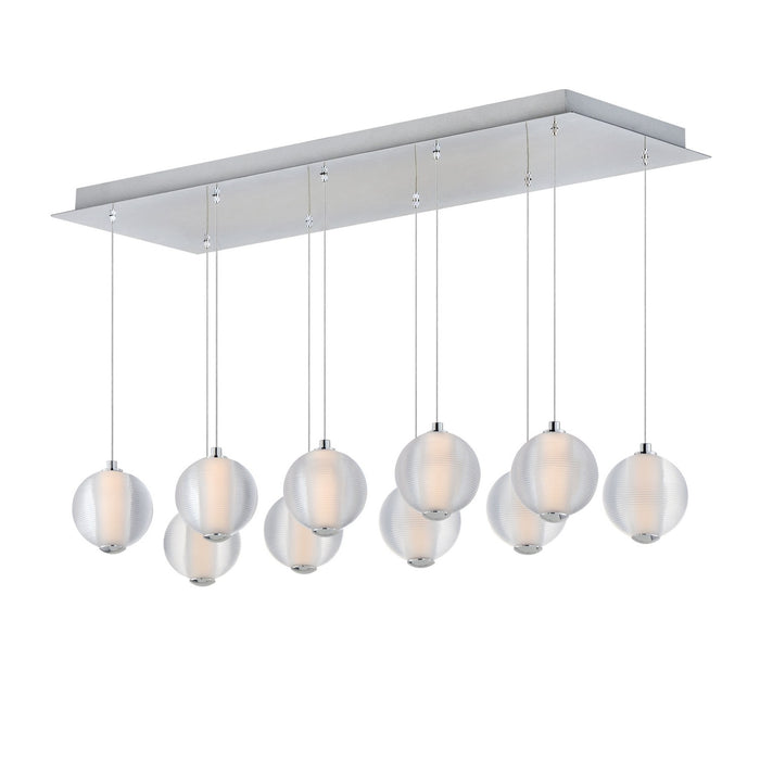 Myhouse Lighting ET2 - E24648-144PC - LED Linear Pendant - Rhythm - Polished Chrome