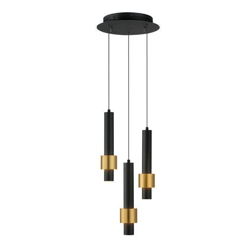 Myhouse Lighting ET2 - E24753-BKGLD - LED Pendant - Reveal - Black / Gold