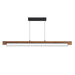 Myhouse Lighting ET2 - E24932-WNBK - LED Linear Pendant - Joist - Walnut / Black