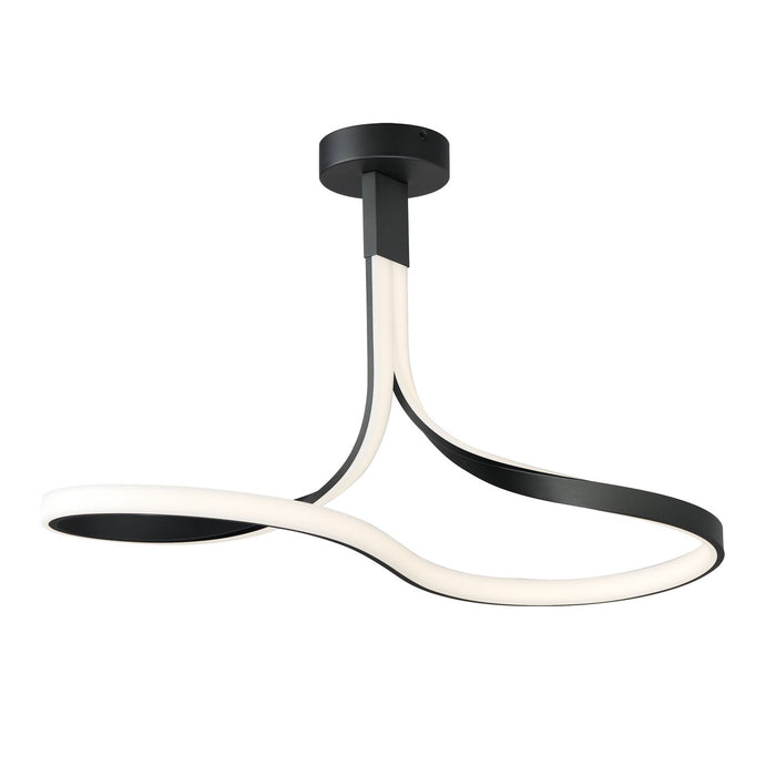 Myhouse Lighting ET2 - E30660-BK - LED Semi-Flush Mount - Serpentine - Black