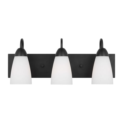 Myhouse Lighting Generation Lighting. - 4420203-112 - Three Light Wall / Bath - Seville - Midnight Black