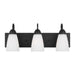 Myhouse Lighting Generation Lighting. - 4420203-112 - Three Light Wall / Bath - Seville - Midnight Black