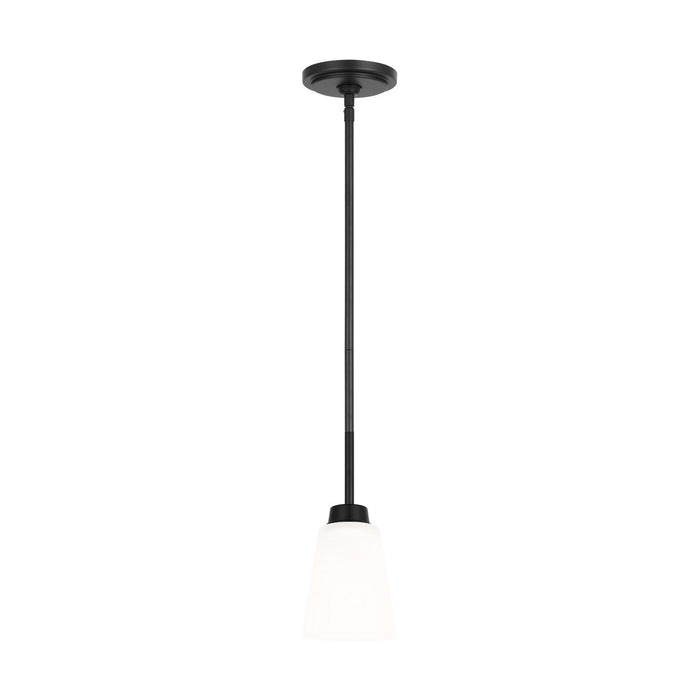 Myhouse Lighting Generation Lighting. - 6115201-112 - One Light Mini Pendant - Kerrville - Midnight Black