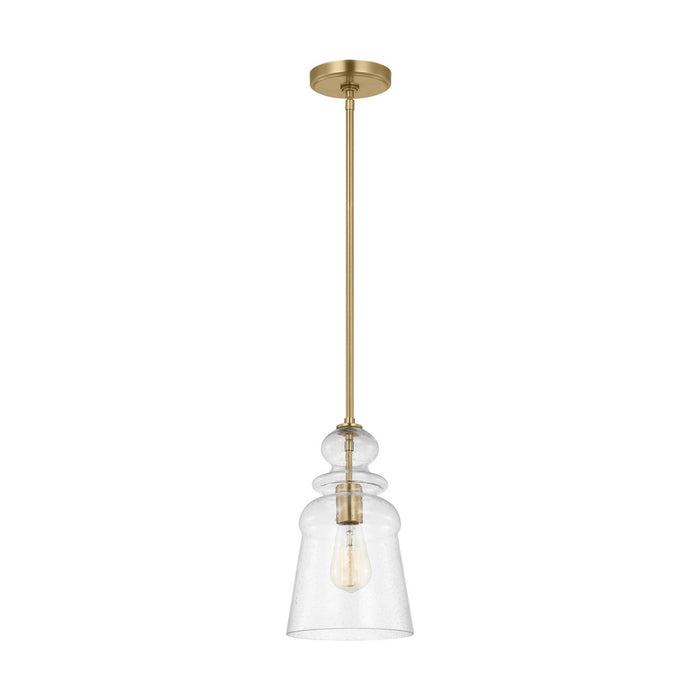 Myhouse Lighting Generation Lighting. - 6536901-848 - One Light Pendant - Kea - Satin Brass