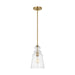 Myhouse Lighting Generation Lighting. - 6536901-848 - One Light Pendant - Kea - Satin Brass