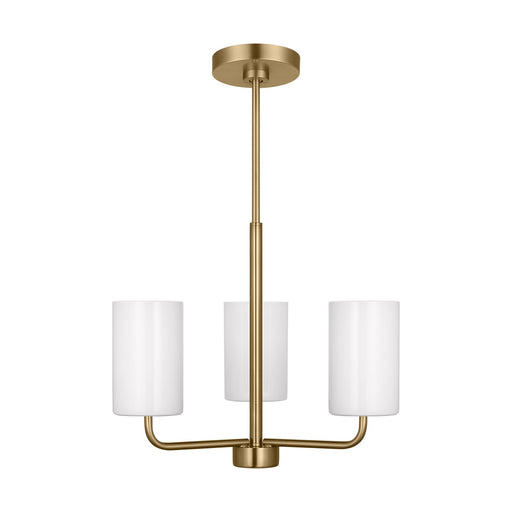 Myhouse Lighting Generation Lighting. - GLC1003SB - Three Light Chandelier - Rhett - Satin Bronze