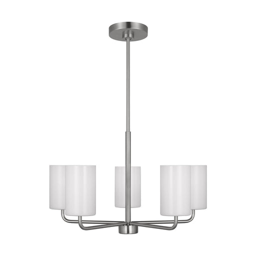 Myhouse Lighting Generation Lighting. - GLC1015BS - Five Light Chandelier - Rhett - Brushed Steel