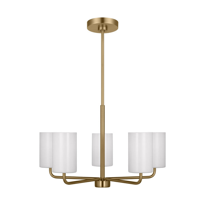 Myhouse Lighting Generation Lighting. - GLC1015SB - Five Light Chandelier - Rhett - Satin Bronze