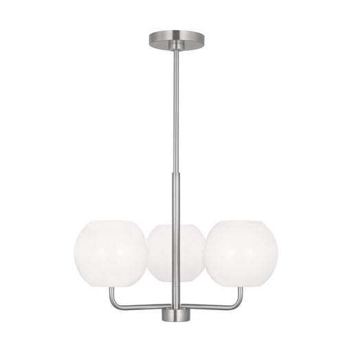 Myhouse Lighting Generation Lighting. - GLC1043BS - Three Light Chandelier - Rory - Brushed Steel