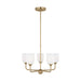 Myhouse Lighting Generation Lighting. - GLC1085SB - Five Light Chandelier - Emile - Satin Bronze