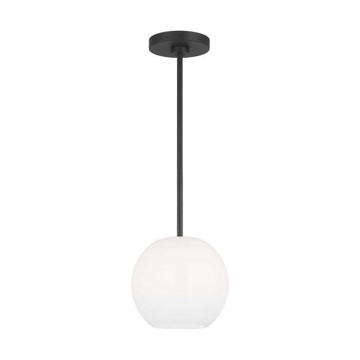 Myhouse Lighting Generation Lighting. - GLP1011MBK - One Light Mini Pendant - Rory - Midnight Black