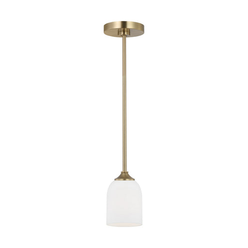 Myhouse Lighting Generation Lighting. - GLP1021SB - One Light Mini Pendant - Emile - Satin Bronze