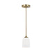 Myhouse Lighting Generation Lighting. - GLP1021SB - One Light Mini Pendant - Emile - Satin Bronze