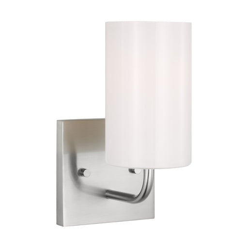 Myhouse Lighting Generation Lighting. - GLV1001BS - One Light Vanity - Rhett - Brushed Steel