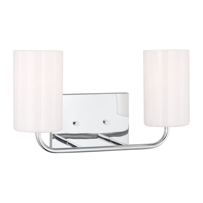 Myhouse Lighting Generation Lighting. - GLV1002CH - Two Light Vanity - Rhett - Chrome