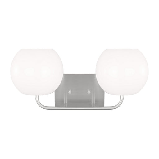 Myhouse Lighting Generation Lighting. - GLV1012BS - Two Light Vanity - Rory - Brushed Steel