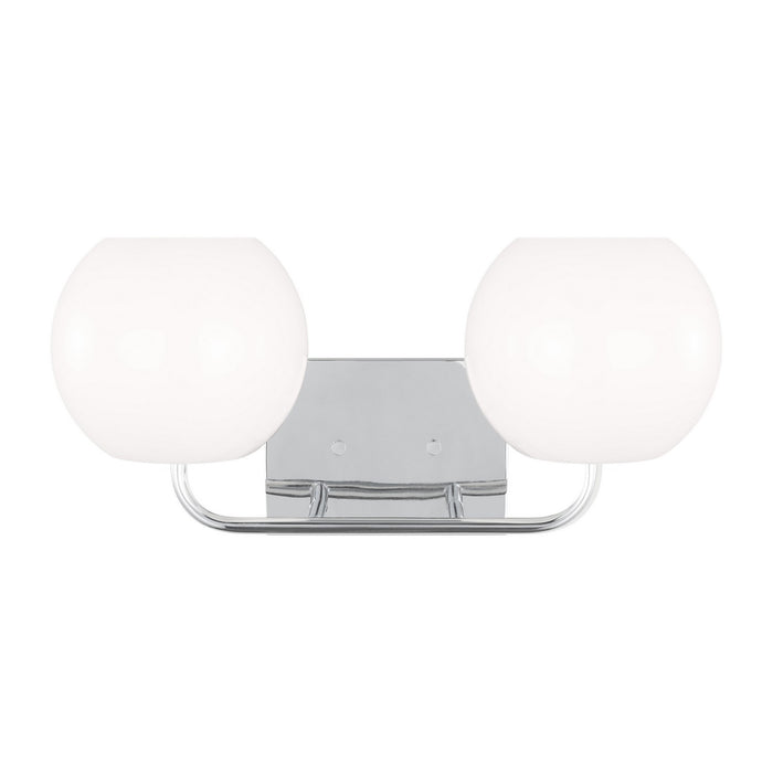 Myhouse Lighting Generation Lighting. - GLV1012CH - Two Light Vanity - Rory - Chrome