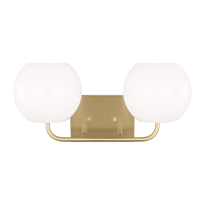 Myhouse Lighting Generation Lighting. - GLV1012SB - Two Light Vanity - Rory - Satin Bronze