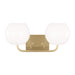 Myhouse Lighting Generation Lighting. - GLV1012SB - Two Light Vanity - Rory - Satin Bronze