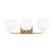 Myhouse Lighting Generation Lighting. - GLV1013SB - Three Light Vanity - Rory - Satin Bronze