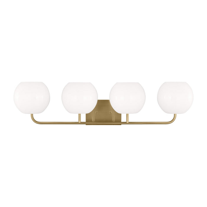 Myhouse Lighting Generation Lighting. - GLV1014SB - Four Light Vanity - Rory - Satin Bronze