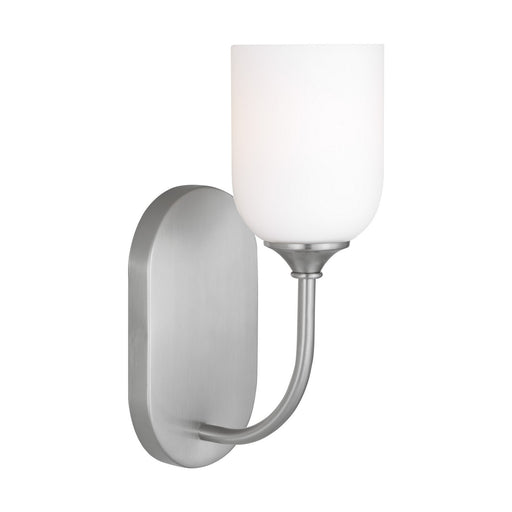 Myhouse Lighting Generation Lighting. - GLV1021BS - One Light Vanity - Emile - Brushed Steel