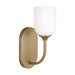 Myhouse Lighting Generation Lighting. - GLV1021SB - One Light Vanity - Emile - Satin Bronze