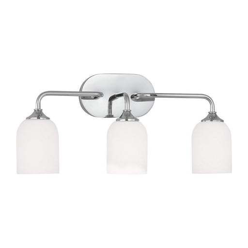 Myhouse Lighting Generation Lighting. - GLV1023CH - Three Light Vanity - Emile - Chrome