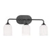 Myhouse Lighting Generation Lighting. - GLV1023MBK - Three Light Vanity - Emile - Midnight Black