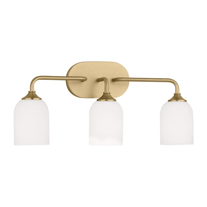 Myhouse Lighting Generation Lighting. - GLV1023SB - Three Light Vanity - Emile - Satin Bronze