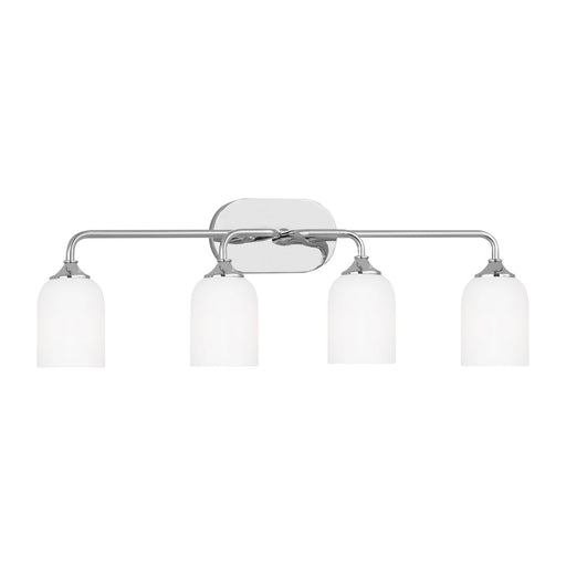 Myhouse Lighting Generation Lighting. - GLV1024CH - Four Light Vanity - Emile - Chrome