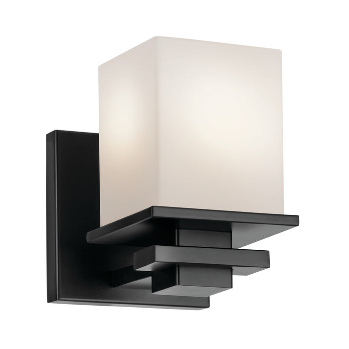 Myhouse Lighting Kichler - 45149BK - One Light Wall Sconce - Tully - Black