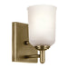 Myhouse Lighting Kichler - 45572NBR - One Light Wall Sconce - Shailene - Natural Brass