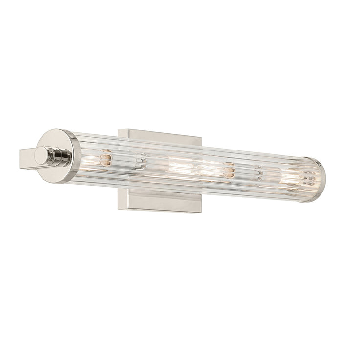 Myhouse Lighting Kichler - 45649PN - Four Light Bath - Azores - Polished Nickel