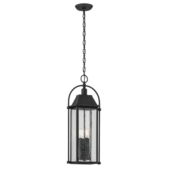 Myhouse Lighting Kichler - 49718BKT - Four Light Outdoor Pendant - Harbor Row - Textured Black