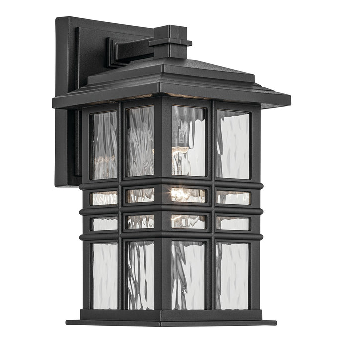 Myhouse Lighting Kichler - 49829BKT - One Light Outdoor Wall Mount - Beacon Square - Textured Black