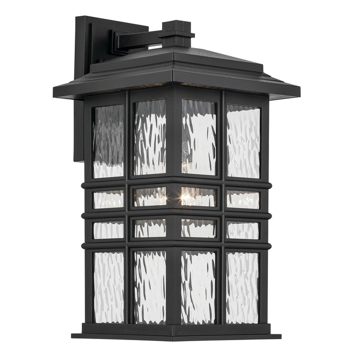 Myhouse Lighting Kichler - 49831BKT - One Light Outdoor Wall Mount - Beacon Square - Textured Black