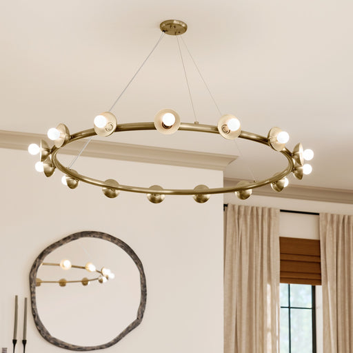 Myhouse Lighting Kichler - 52644CPZ - 15 Light Chandelier - Palta - Champagne Bronze