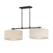 Myhouse Lighting Maxim - 10016OMOI - Two Light Pendant - Bongo - Oil Rubbed Bronze