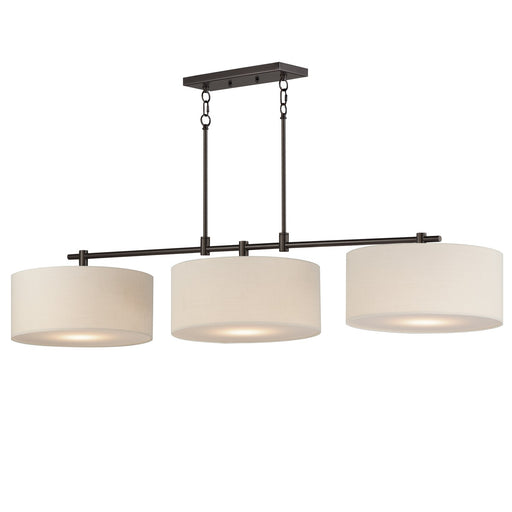 Myhouse Lighting Maxim - 10017OMOI - Three Light Pendant - Bongo - Oil Rubbed Bronze