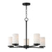 Myhouse Lighting Maxim - 10286SWBK - Five Light Chandelier - Lateral - Black