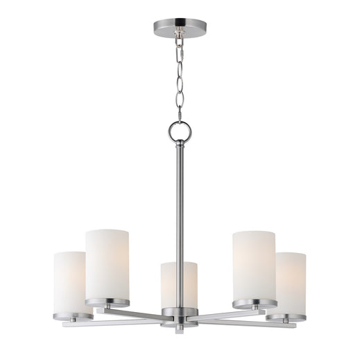 Myhouse Lighting Maxim - 10286SWSN - Five Light Chandelier - Lateral - Satin Nickel