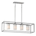 Myhouse Lighting Maxim - 10288SWSN - Four Light Linear Pendant - Lateral - Satin Nickel