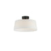 Myhouse Lighting Maxim - 10330WTBK - LED Flush Mount - Paramount - Black